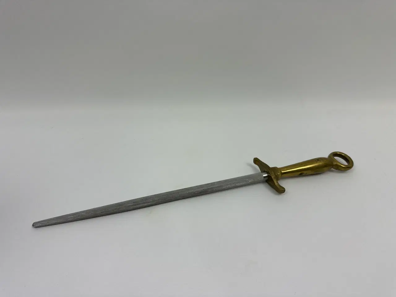 Billede 1 - Vintage strygestål m. messing skaft