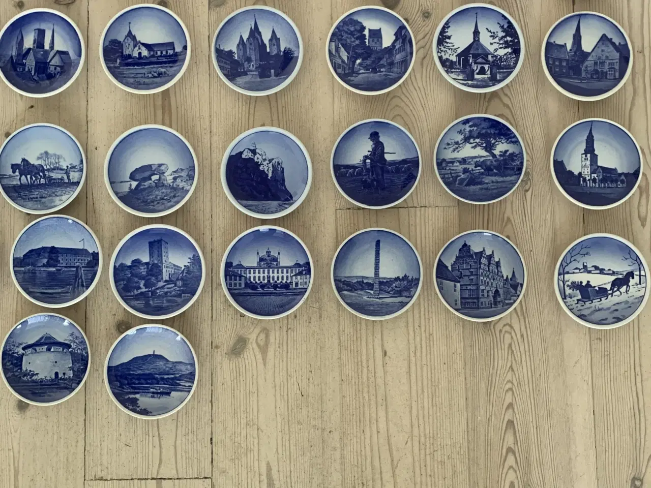 Billede 4 - Platter 92 stk. Flotte motiver i Danmark 