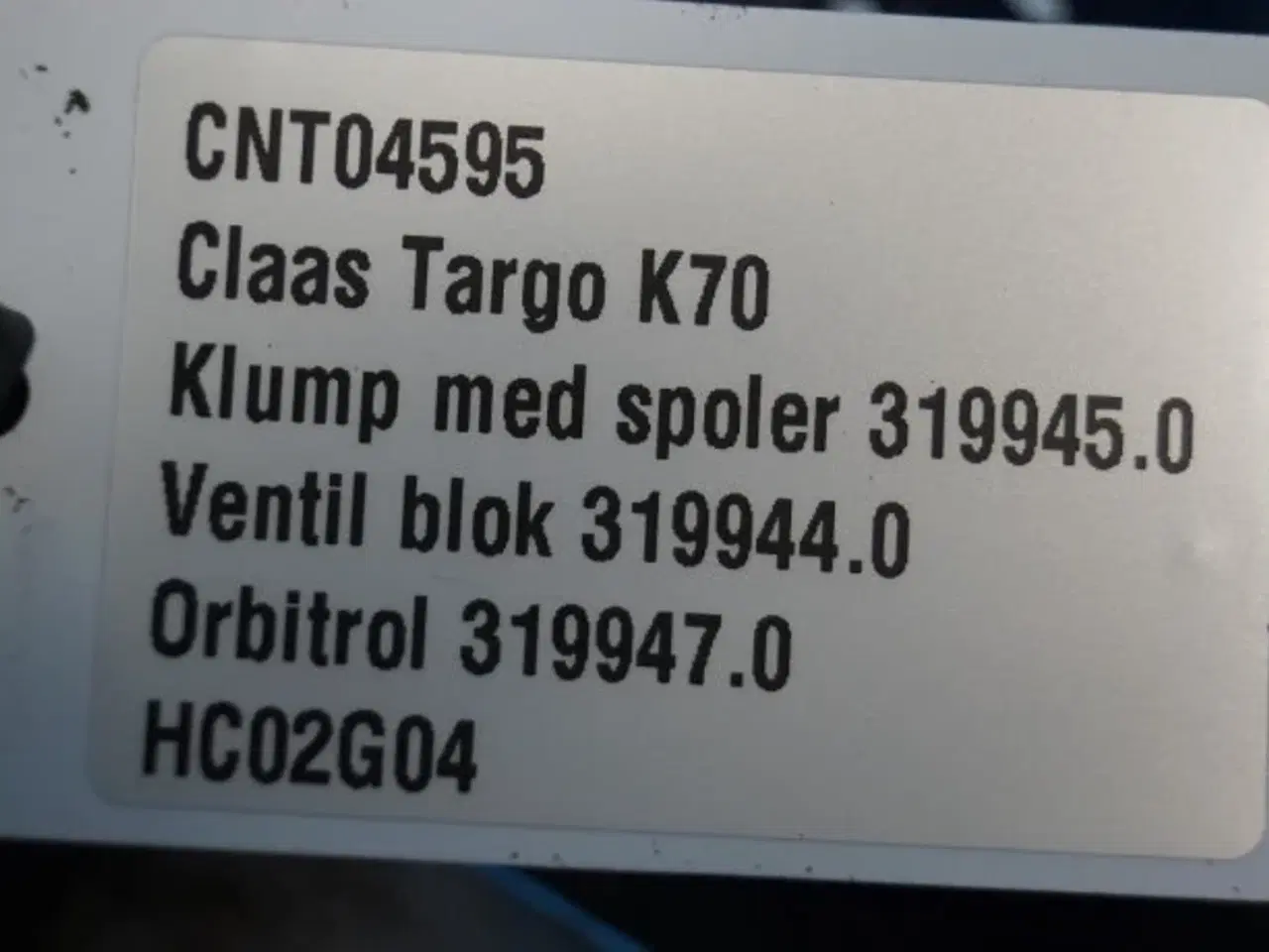 Billede 7 - Claas Targo K70 Orbitrol 3199470