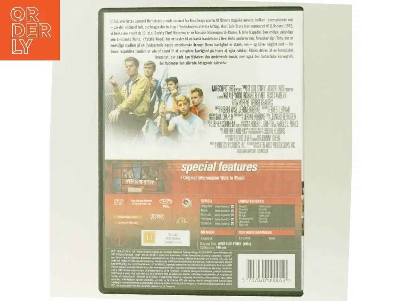 Billede 3 - West Side Story med Natalie Wood (DVD)