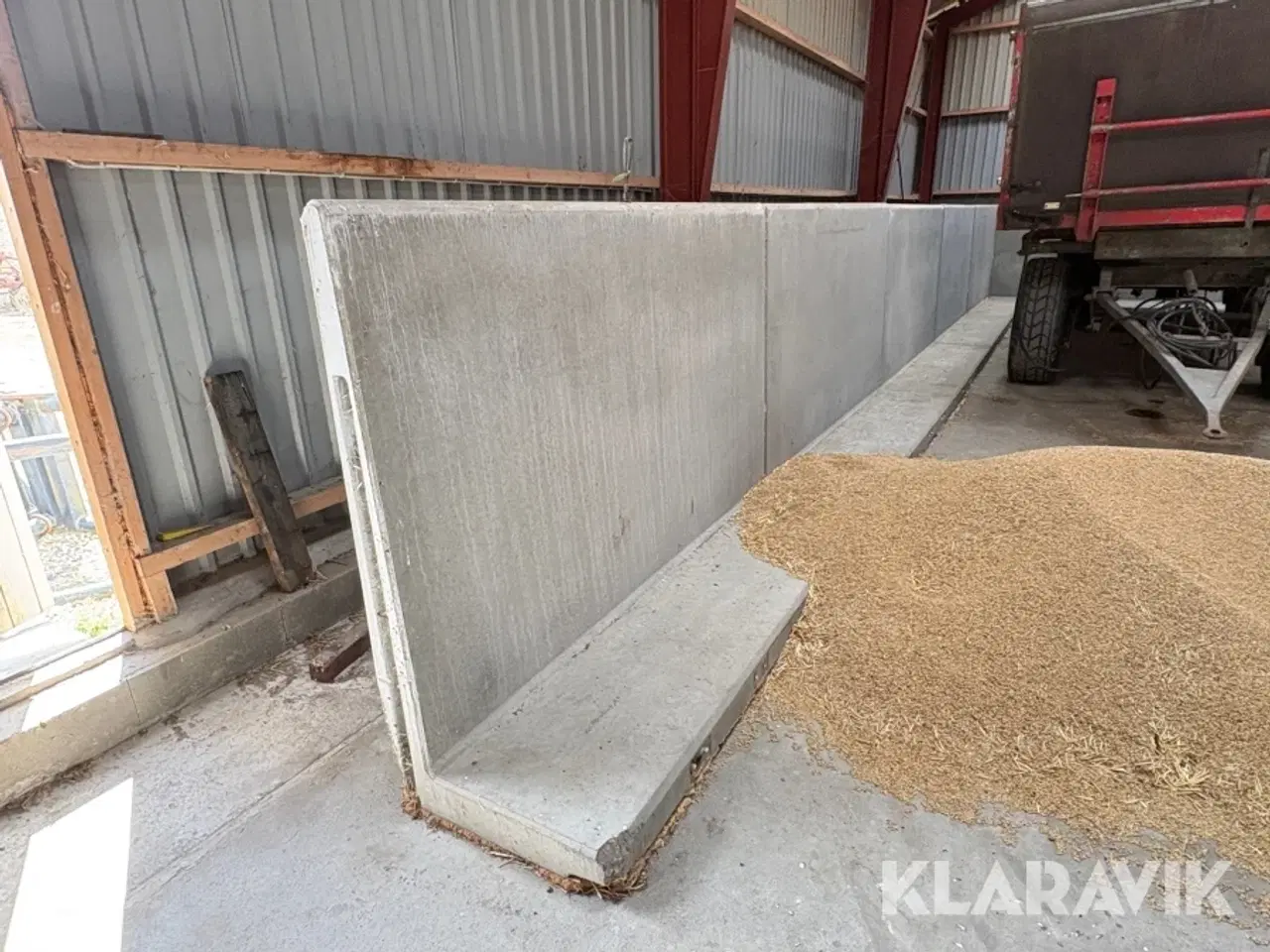 Billede 2 - Beton skillevægge Give Elementer - 45 m i alt, 19 styk