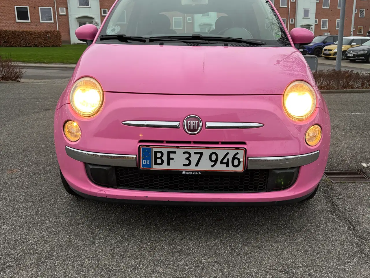 Billede 10 - Fiat 500 1,2 lyserød 2010 