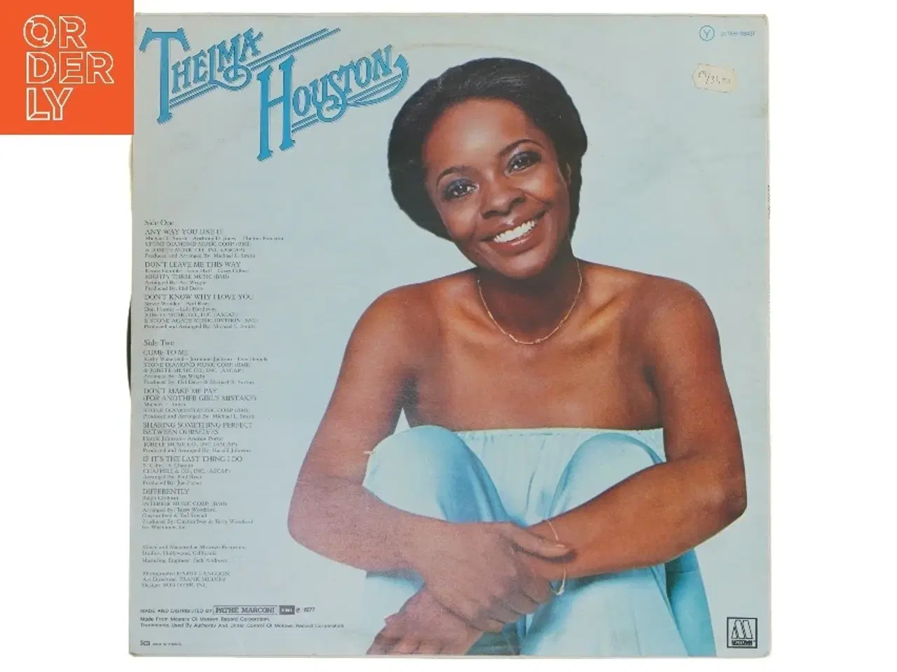 Billede 2 - Vinyl Record - Thelma Houston: Any Way You Like It