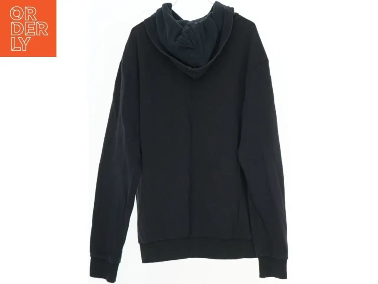 Billede 2 - Sort hættetrøje med tryk fra H&M (str. 158)