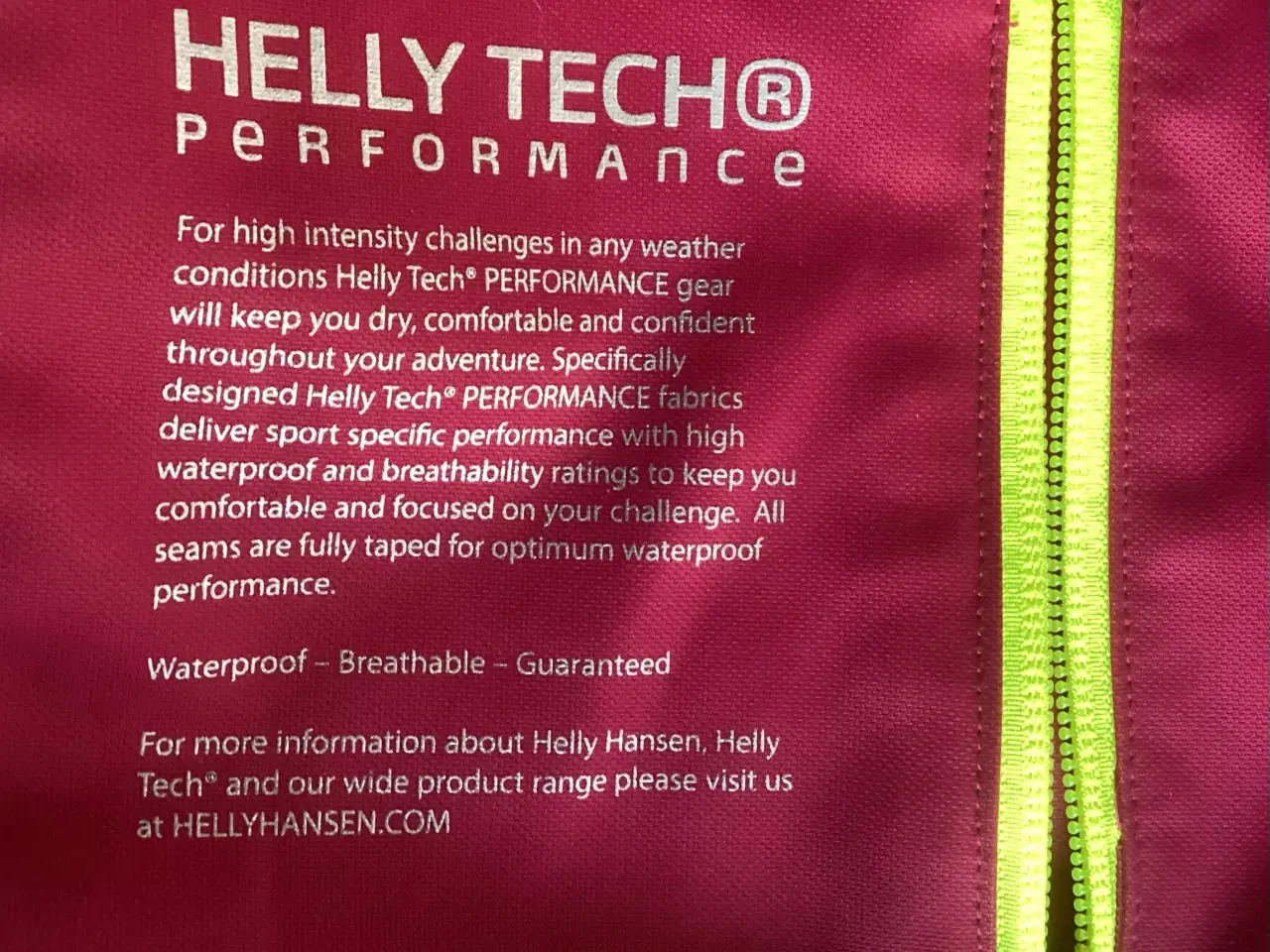 Billede 4 - Helly Hansen Helly Tech sejlerjakke