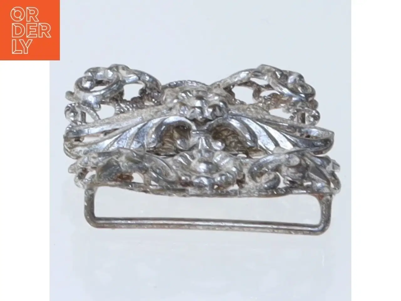 Billede 4 - Filigran bæltespænde, bijouteri (str. 3,5x2,5 cm)