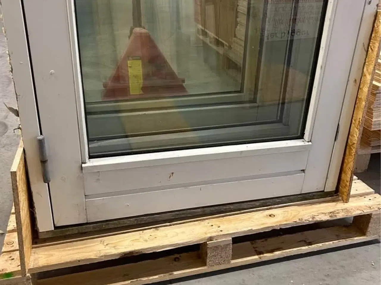 Billede 3 - Hvidmalede terrassedøre fyrtræ