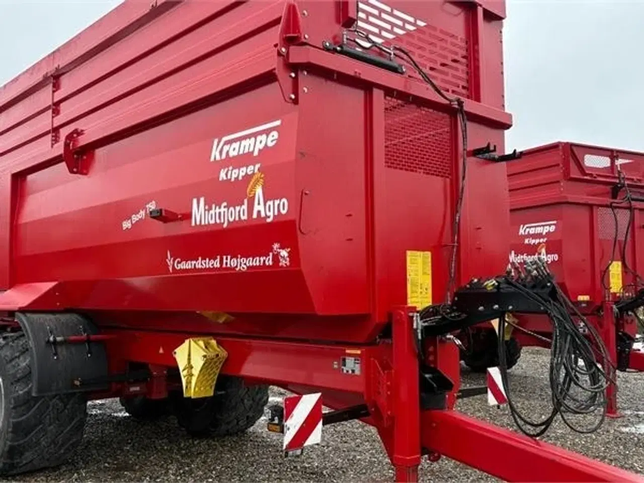 Billede 1 - Krampe Big Body 750 Hydraulisk Klapbar side