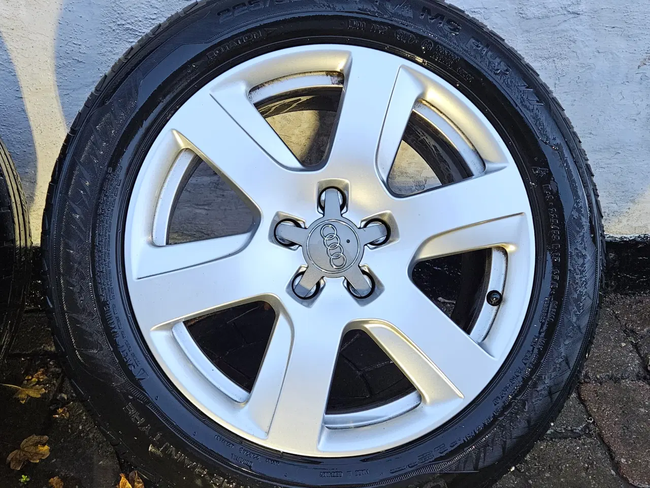 Billede 4 - Originale Audi 17" alufælge med 225/55-R17 vinterd