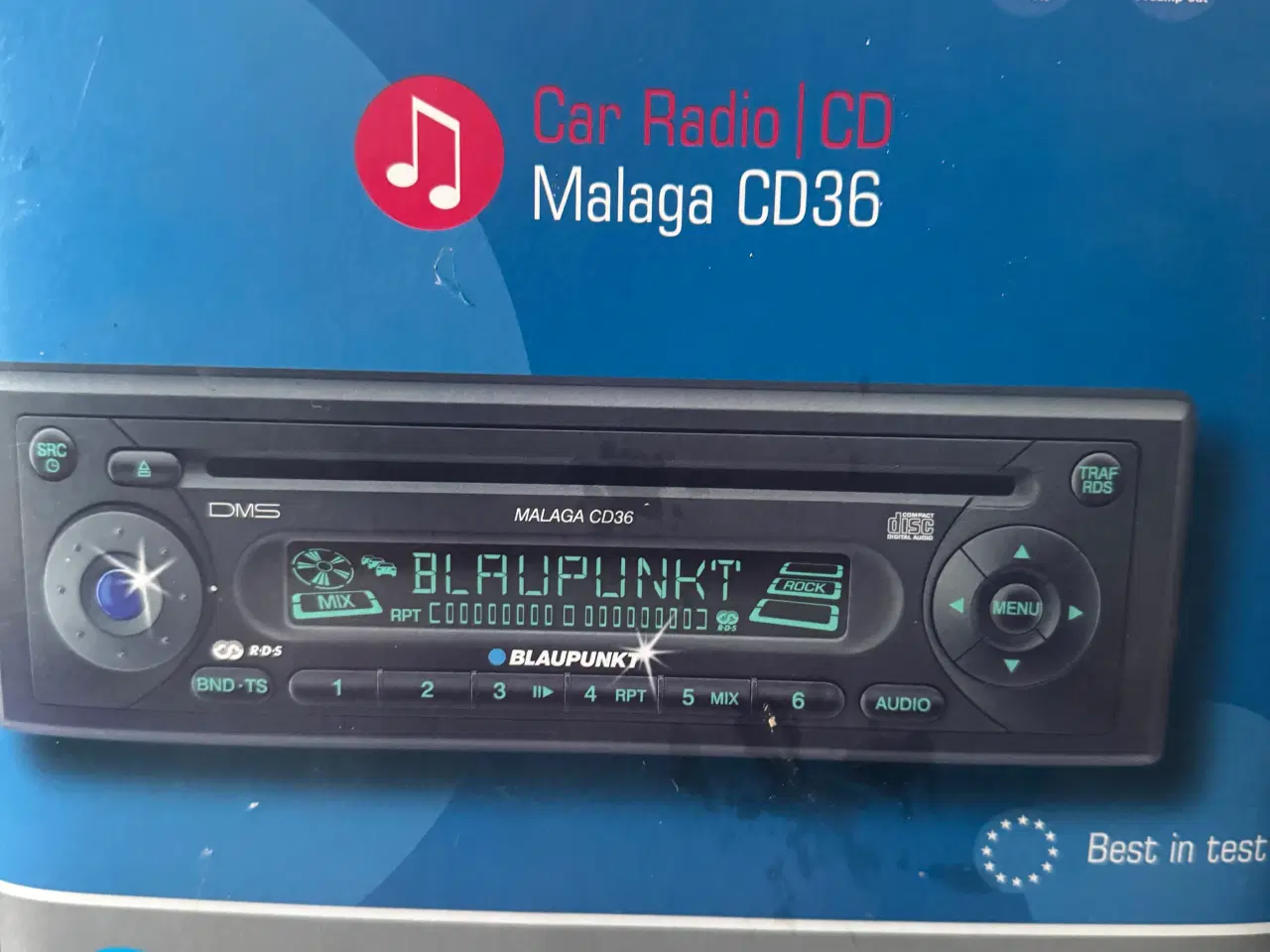 Billede 1 - Bilradio-CD afspiller   Blaupunkt