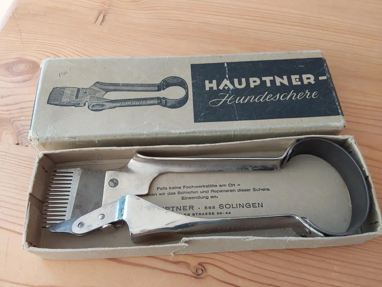 Billede 1 - Hundeklipper ældre model fra H. Hauptner Solingen