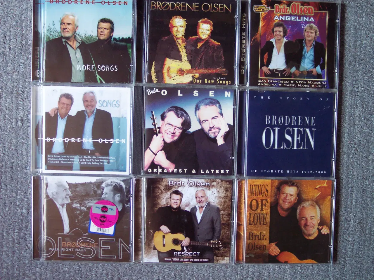Billede 1 -  .BRØDRENE OLSEN  CDer sælges stykvis             
