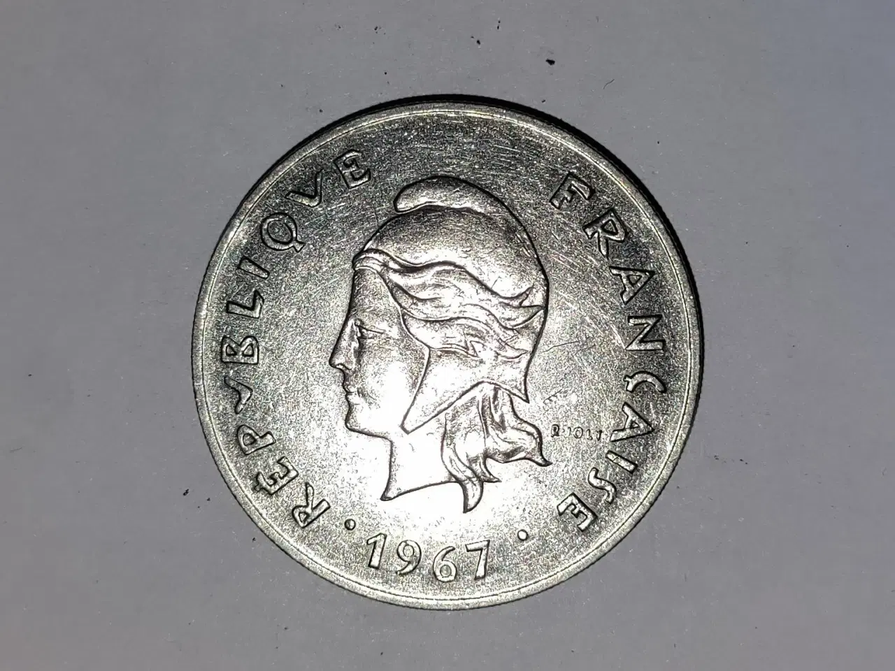 Billede 2 - 50 Francs French Polynesia 1967