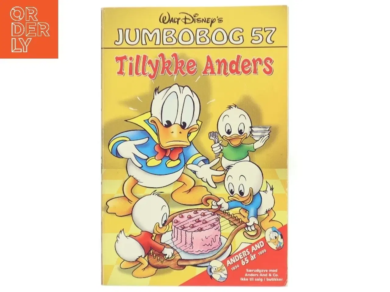 Billede 1 - Anders And jubilæumsbog fra Walt Disney