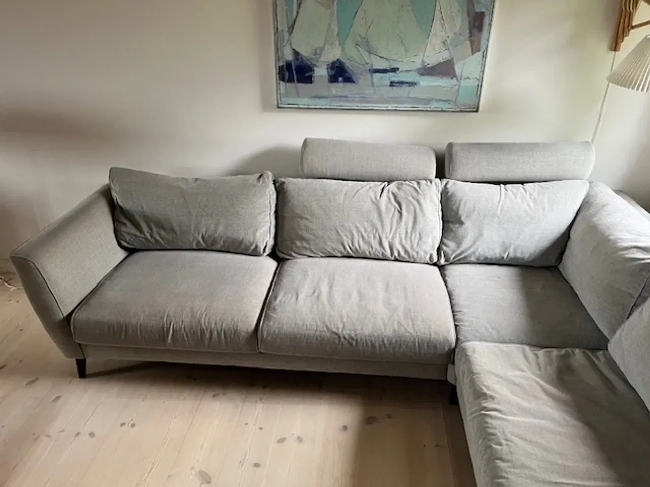 Billede 2 - Hjørnesofa med pufafslutning