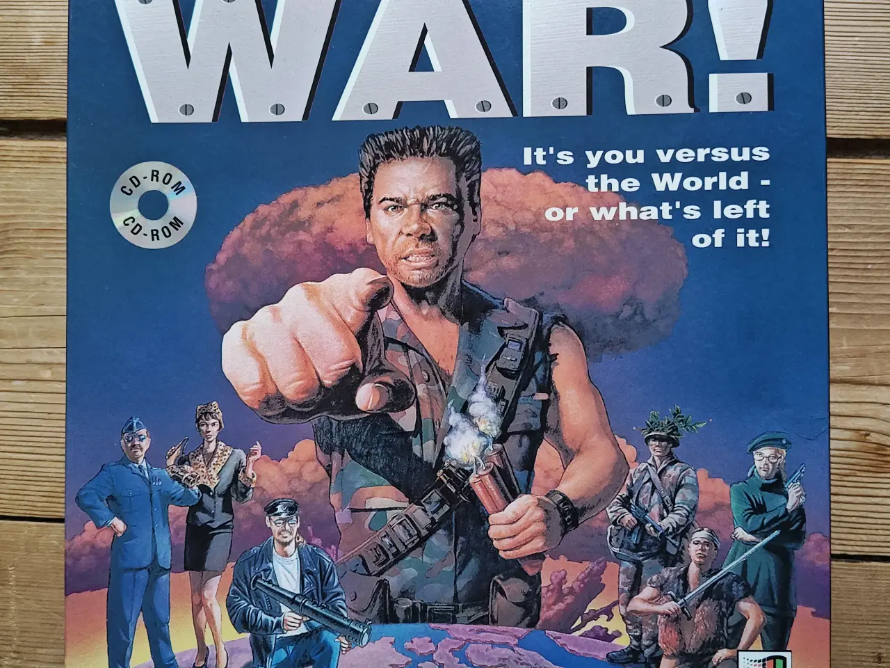 Billede 1 - This means war PC Spil fra Micro Prose 1996