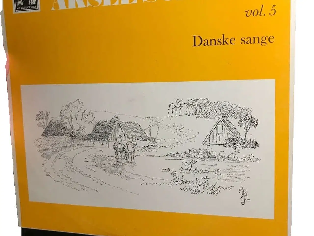 Billede 1 - Aksel Schiøtz: Danske Sange vol 5 - vinyl LP