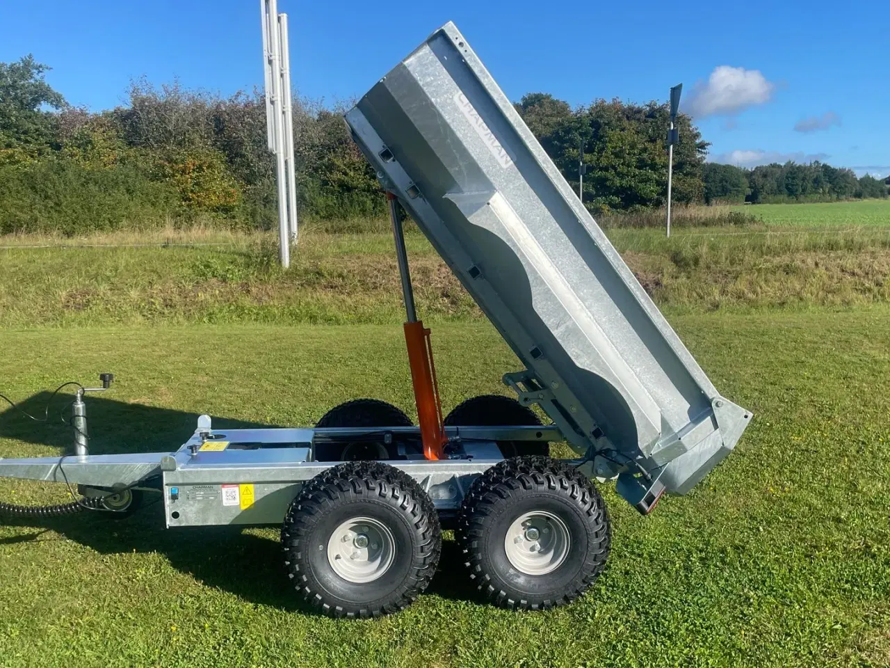 Billede 1 - Chapman DT100 dumpervogn Inkl. lyspakke og smart lader