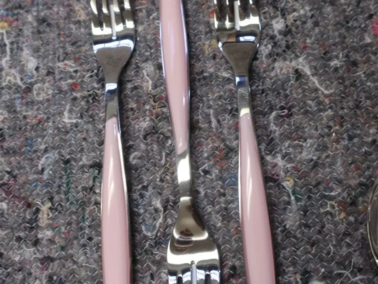 Billede 3 - 14 stk. bestik BUGATTI GLAMOUR ROSA LOTUS