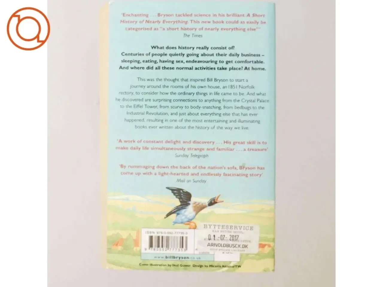 Billede 3 - At Home - A Short History of Private Life by Bill Bryson (Bog)
