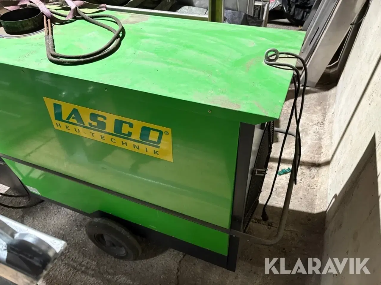 Billede 7 - Kalorifere Lasco CLK 150 til fyringsolie/diesel