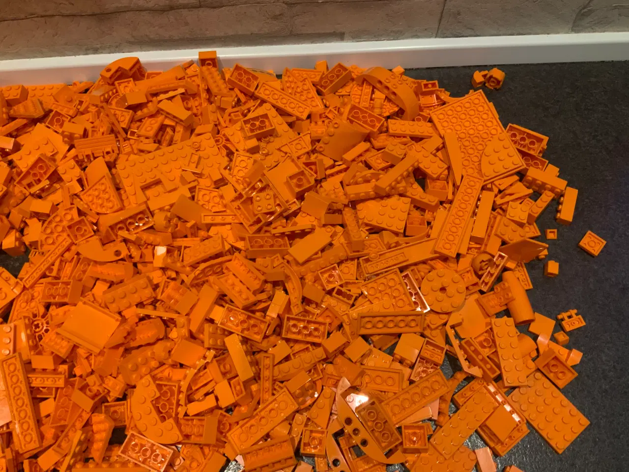 Billede 2 - Lego orange klodser