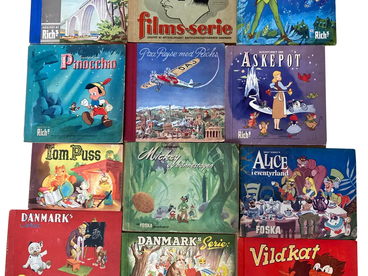 Billede 1 - Samlehæfter 12 stk.