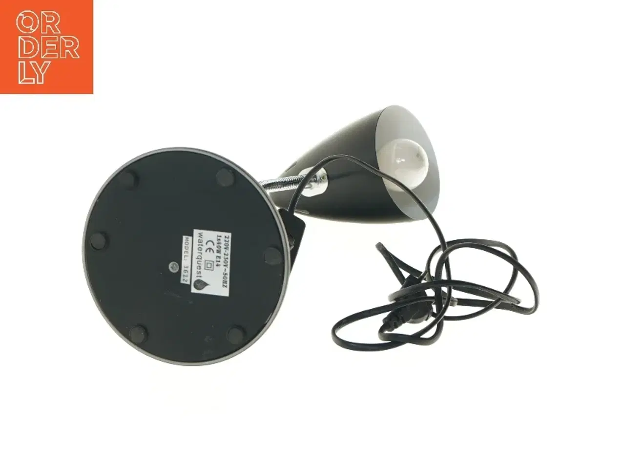 Billede 4 - Sort bordlampe (str. 42 cm)