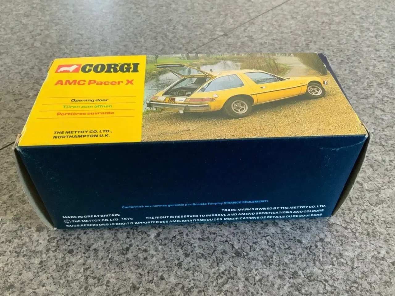 Billede 5 - Corgi Toys No. 291 AMC Pacer X, scale 1:36