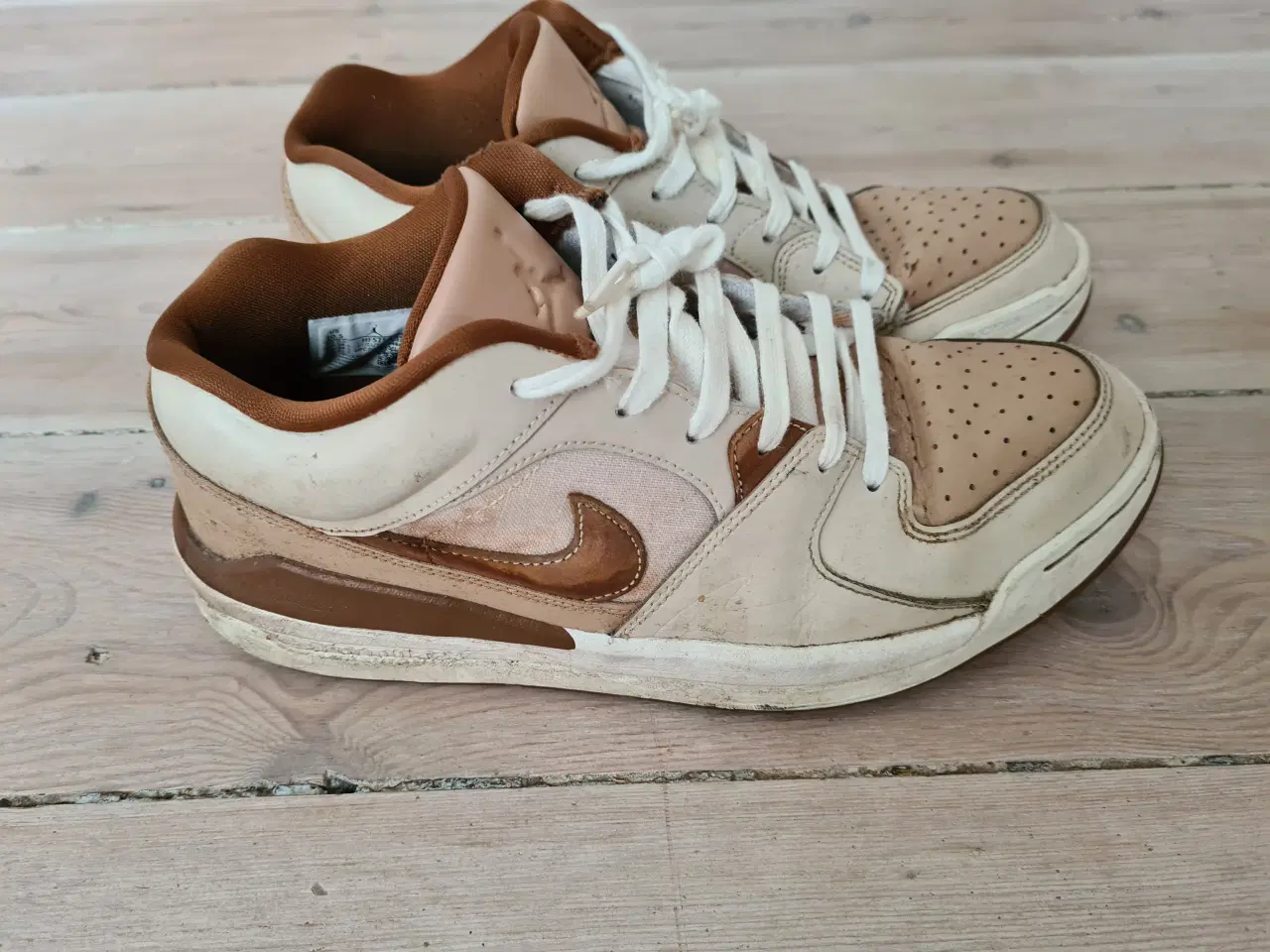 Billede 2 - Nike Jordan Stadium 90 Sneakers,Brun, vanilj, 42.5