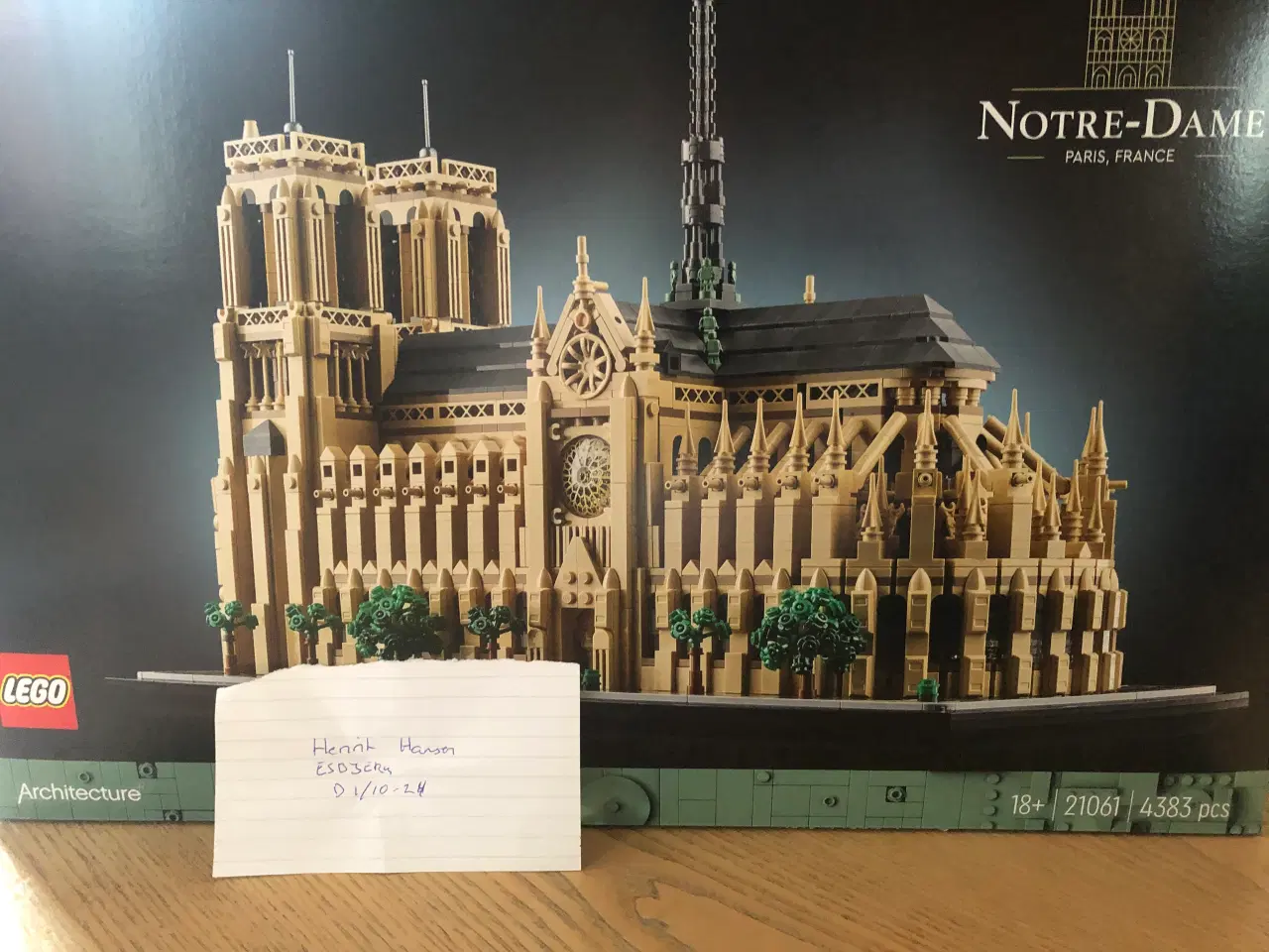 Billede 1 - Lego Architecture 21061 Notre-Dame Paris