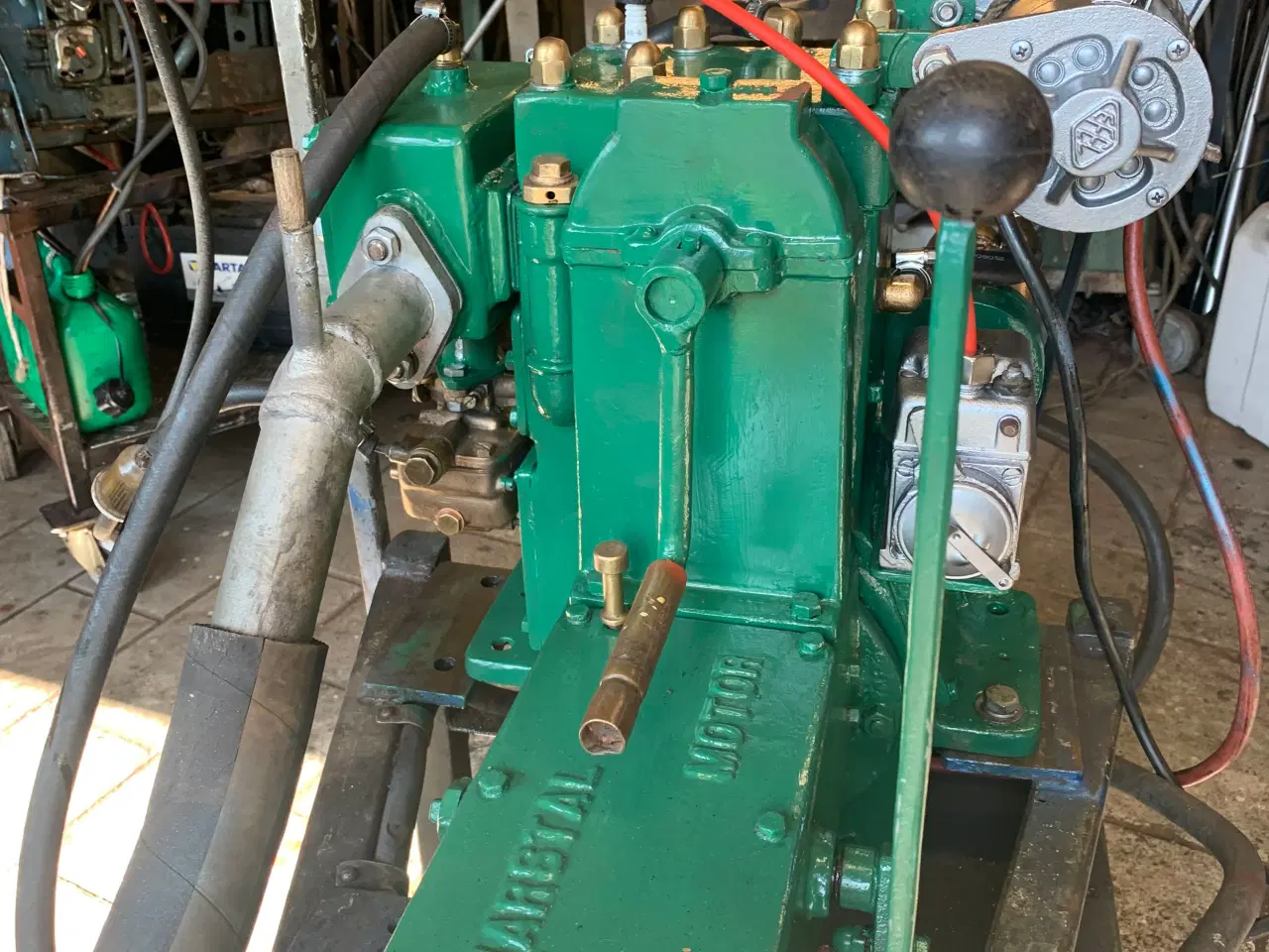 Billede 8 - Marstalmotorer med engelsk gear og en med standard