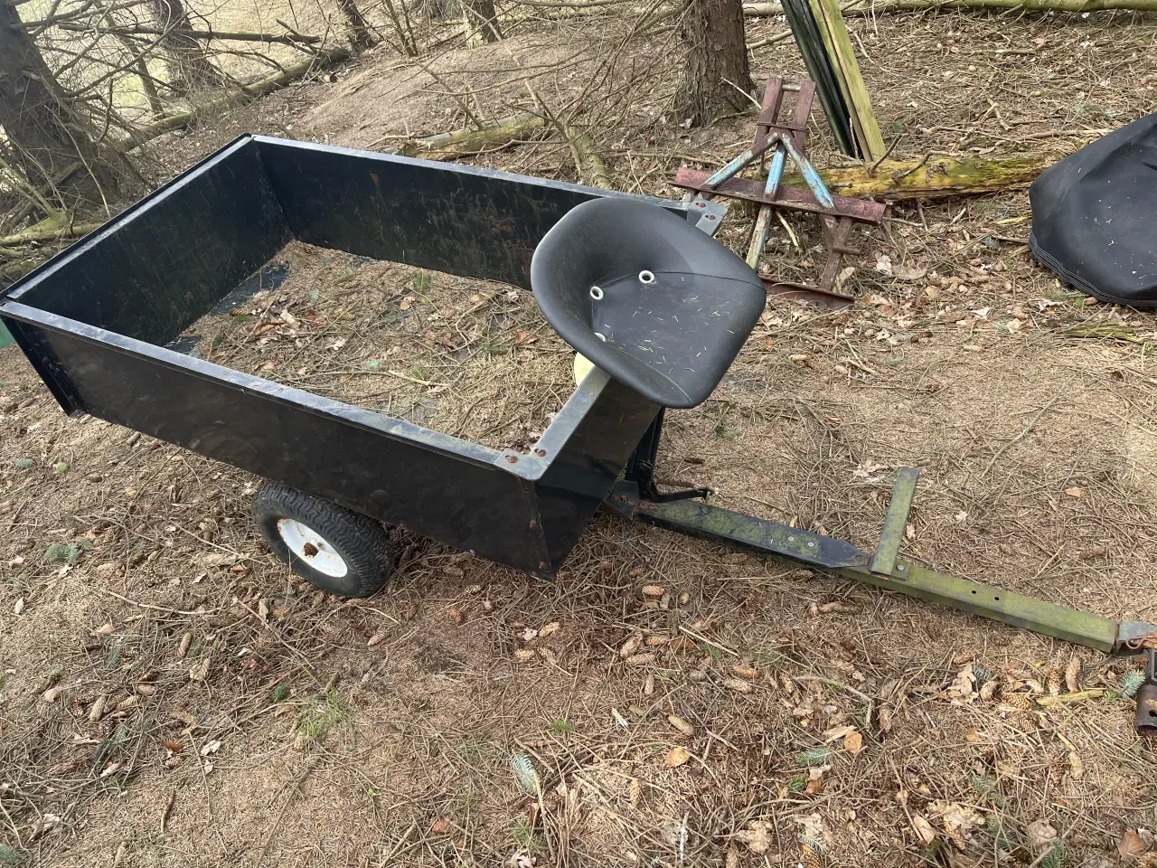 Billede 3 - Texas Pro Trac 950DE fræser med skovvogn