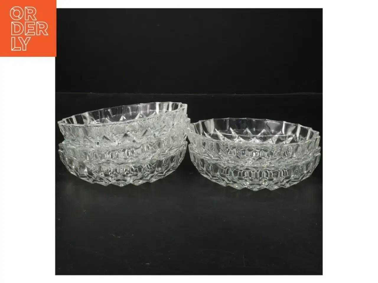 Billede 1 - Glas asietter (str. Ø 14x3 cm)