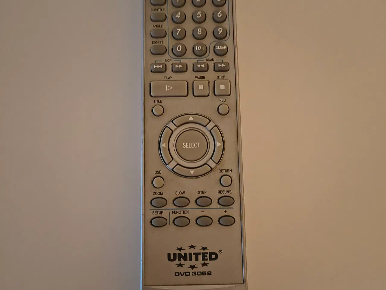 Billede 1 - United DVD 3052 Fjernbetjening