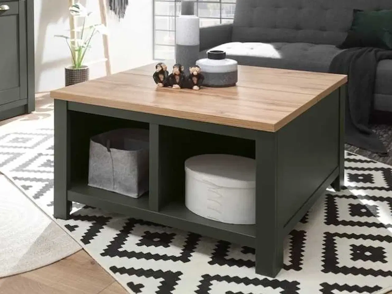 Billede 1 - Sofabord grøn