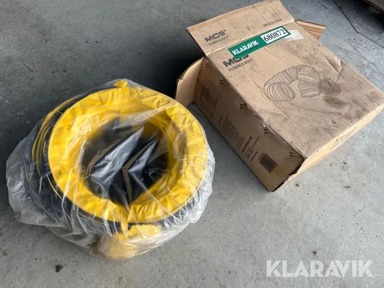 Billede 1 - Varme/ventilations slange MCS Flexible Duct 1 styk