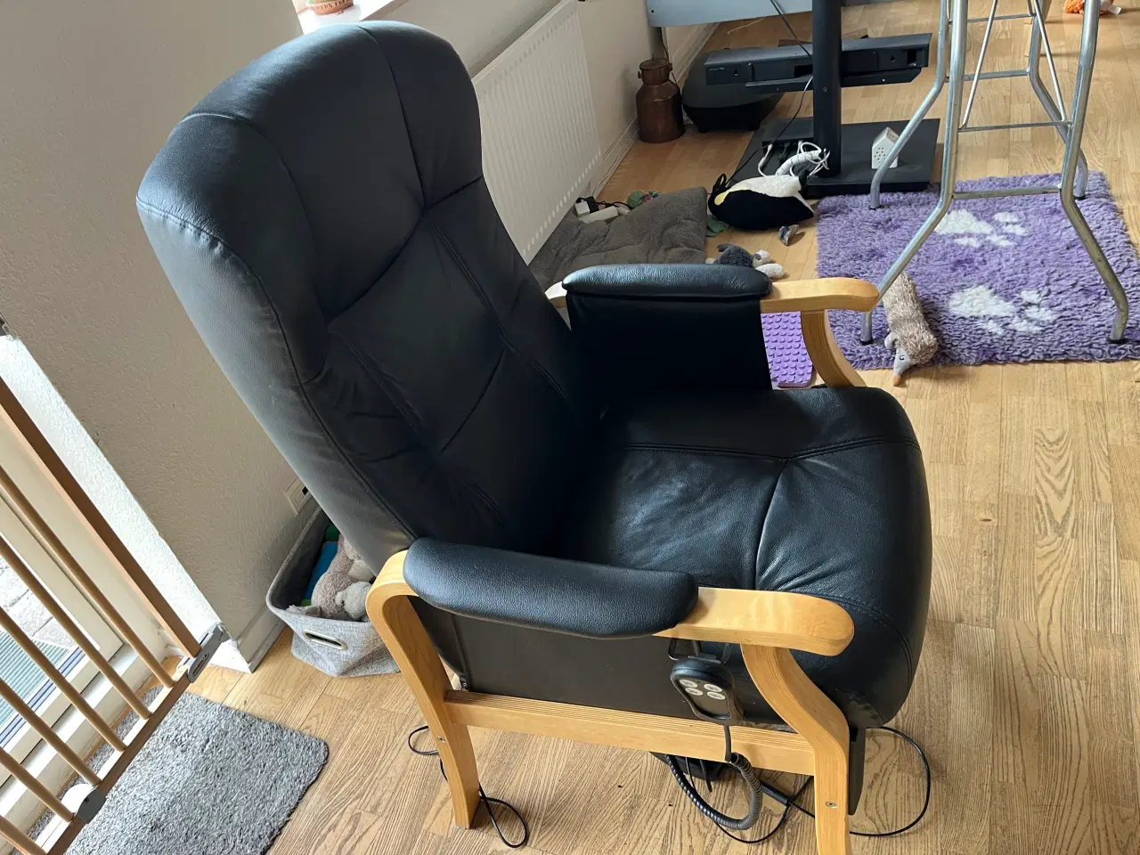 Billede 2 - Otium stol m/ fj. Betjening, sædeløft