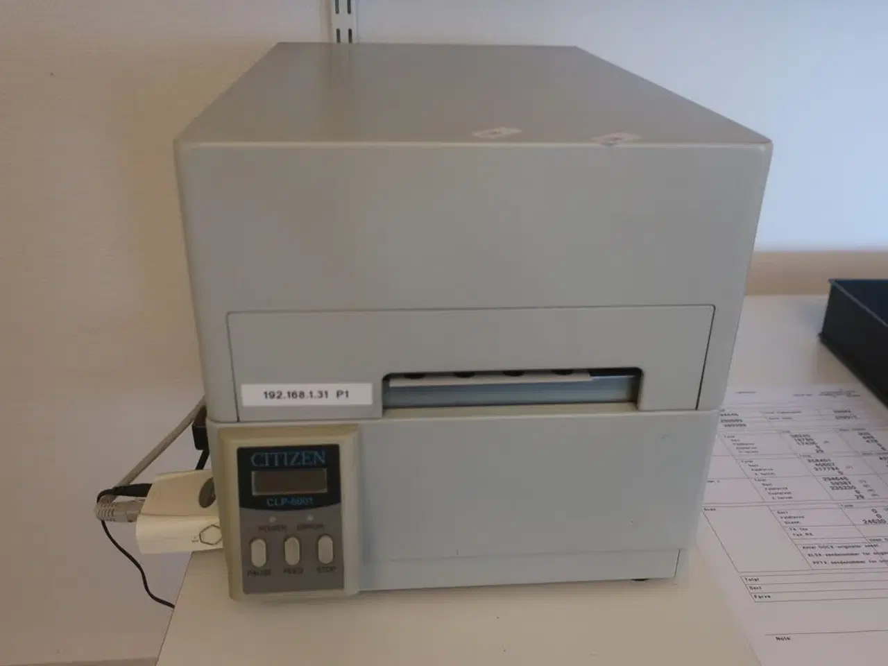 Billede 2 - Labelprinter CITIZEN CLP-6001