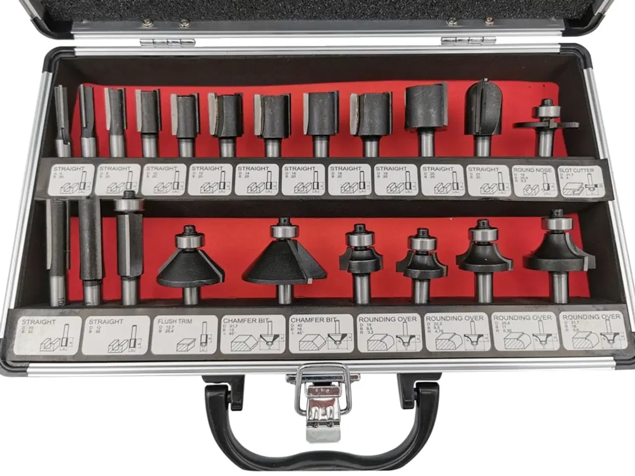Billede 1 - Proftool overfræsersæt, 21 stk ass. K8
