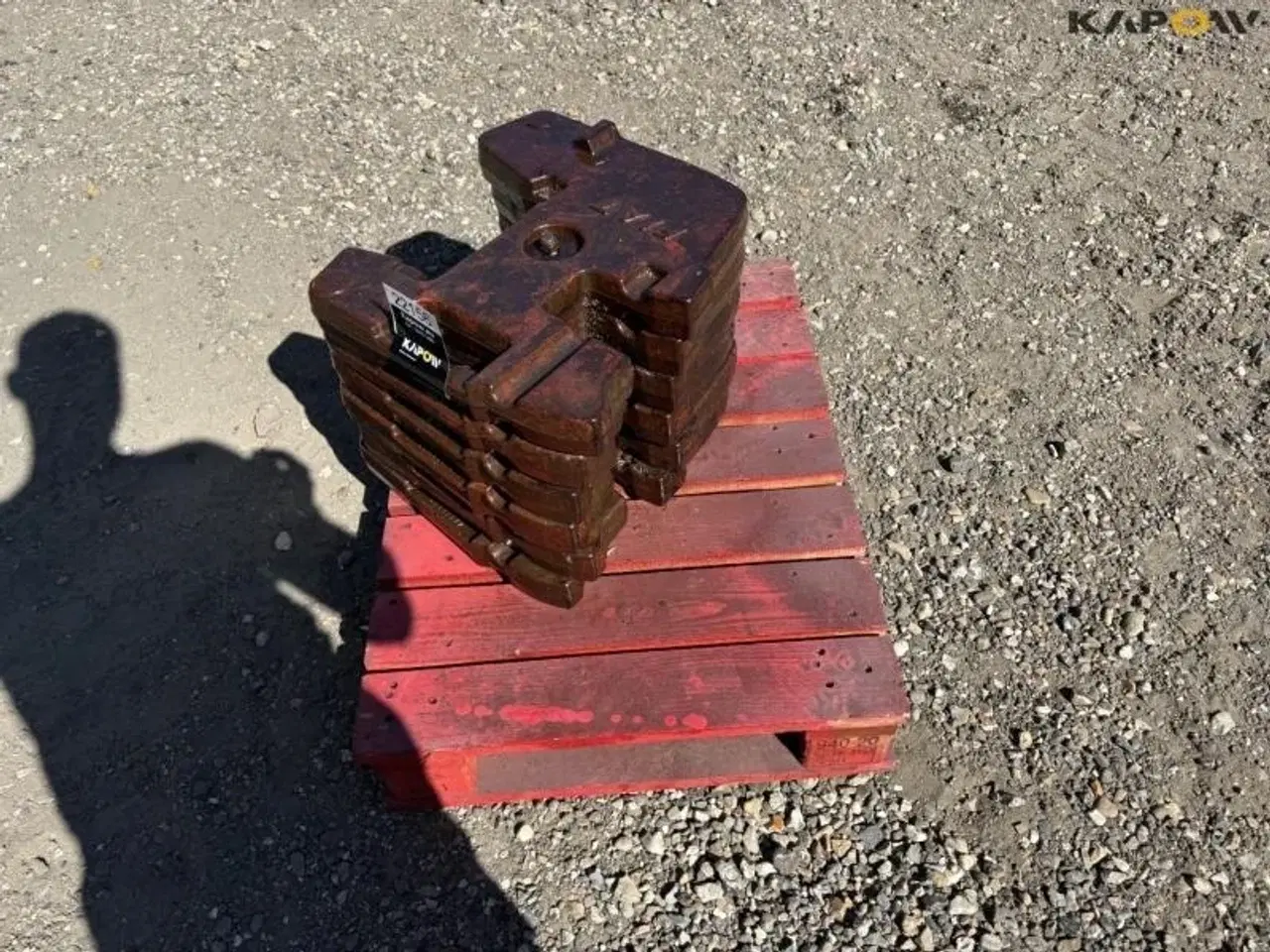 Billede 4 - Fiat Fiat vægtklodser - 6 stk