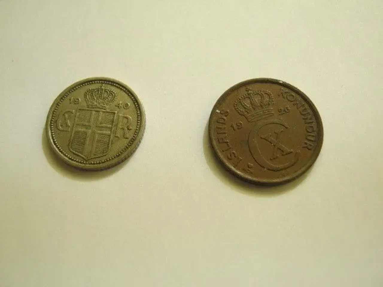 Billede 2 - 2 Islandske mønter