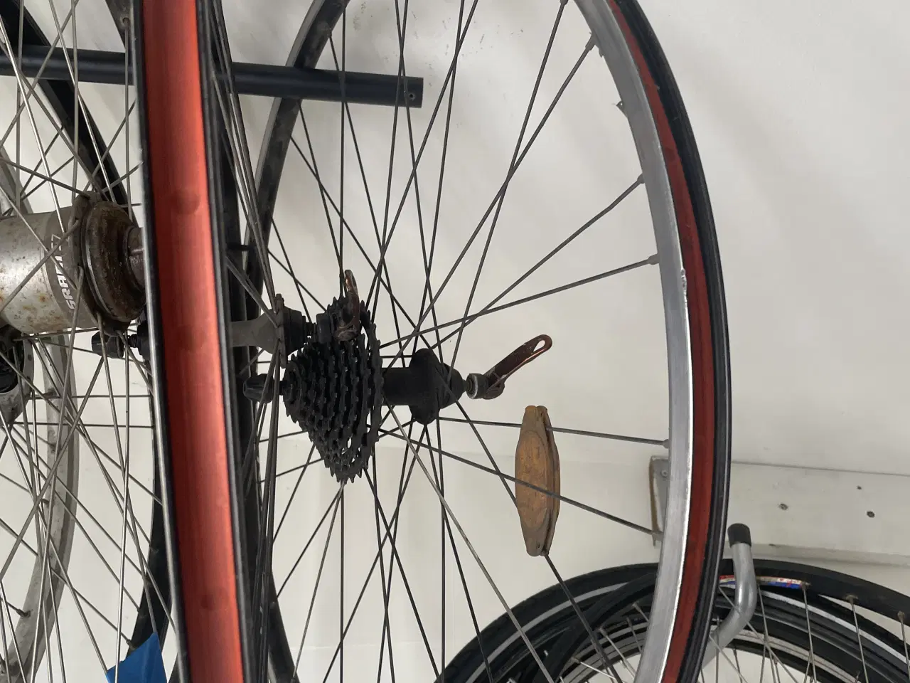 Billede 3 - 28” Centurion hjul sæt med kassette og stikaksler