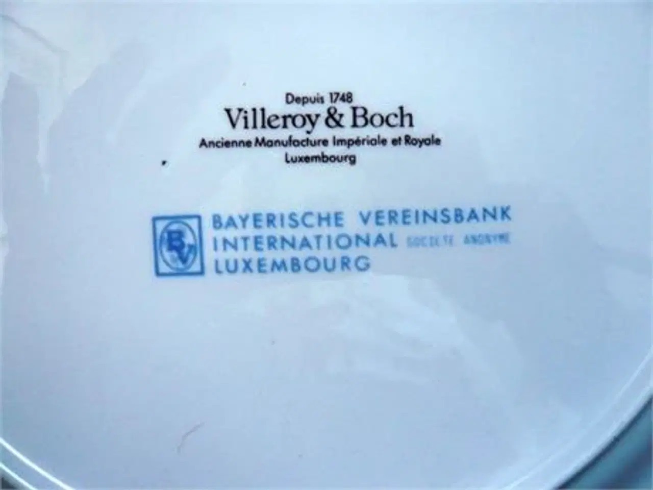 Billede 2 - Platte: Villeroy & Boch - Luxemburg