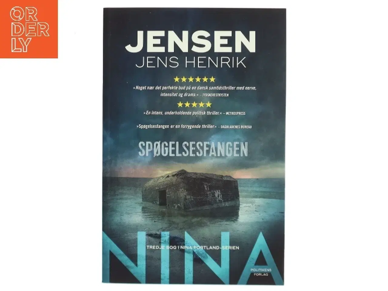 Billede 1 - Spøgelsesfangen af Jens Henrik Jensen (f. 1963) (Bog)