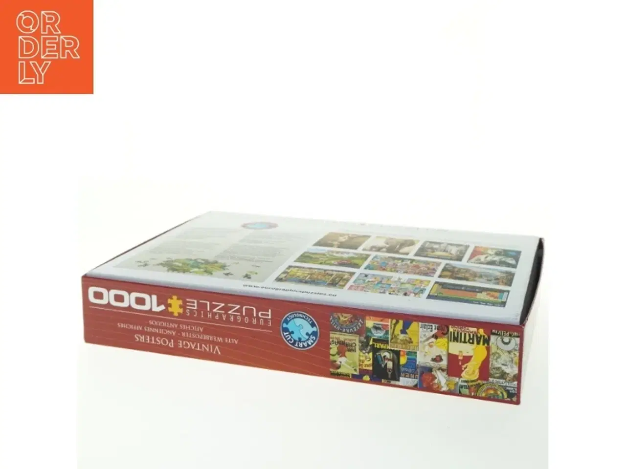 Billede 4 - puslespil, 1000, med vintage reklame plakater (str. 48x68 cm)