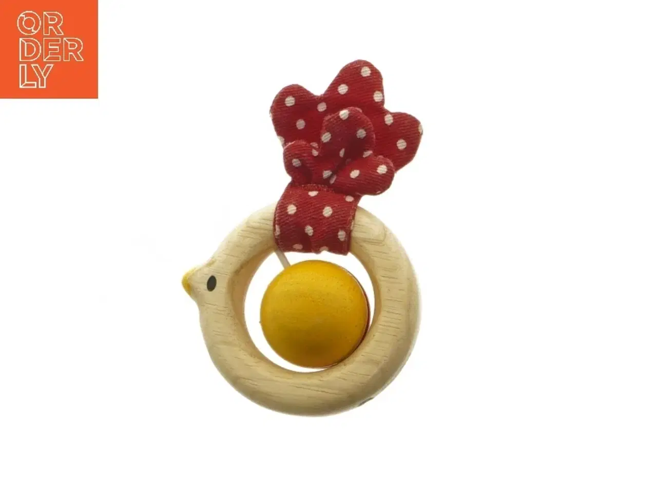 Billede 1 - Trærasle med stofstjerne fra Plan Toys