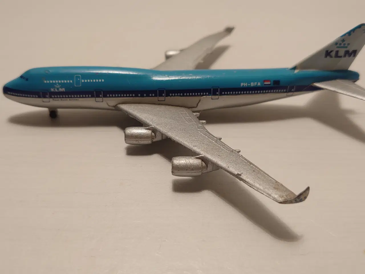 Billede 4 - 3stk Boeing 747 metal modelfly.Matchbox og Schabak