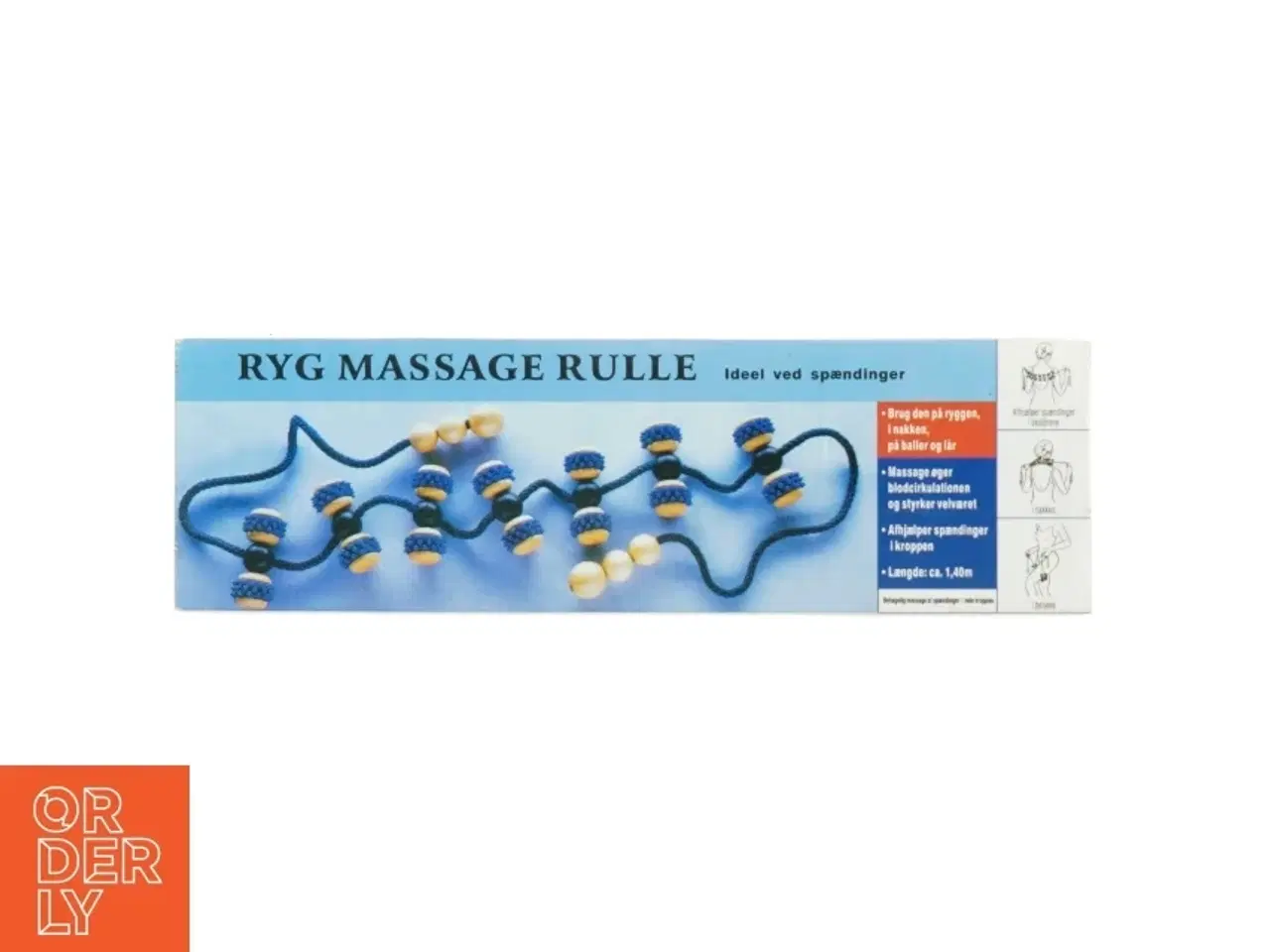 Billede 2 - Rygmassagerulle (str. 140 cm)