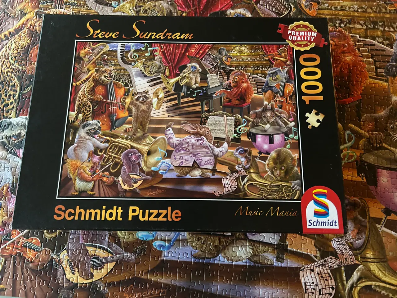 Billede 1 - 2 stk. Puslespil forskellige